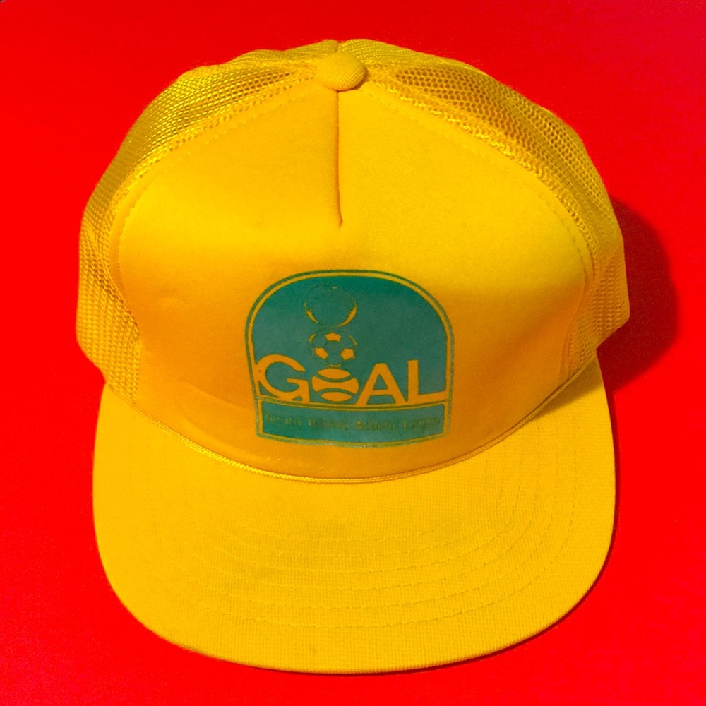 Vintage GOAL Athletic Adjustable Mesh Trucker Hat